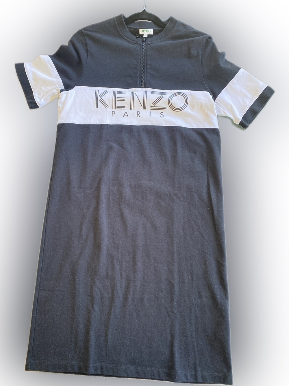 Kenzo Zip-Front Tee Dress